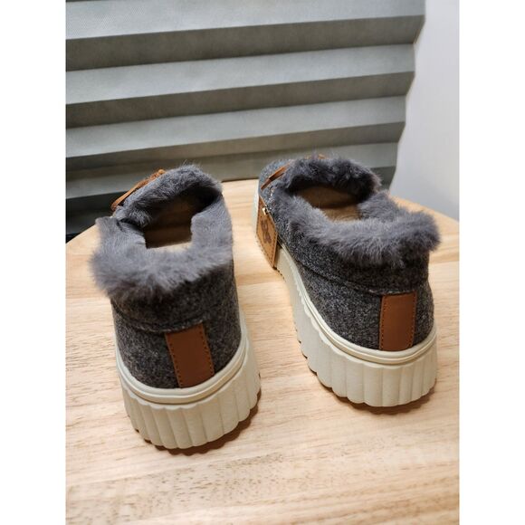 Skechers Cozy Ojai Memory Foam Slip-On Women’s Size 11 Dark Gray Faux Fur Lined - Picture 5 of 12